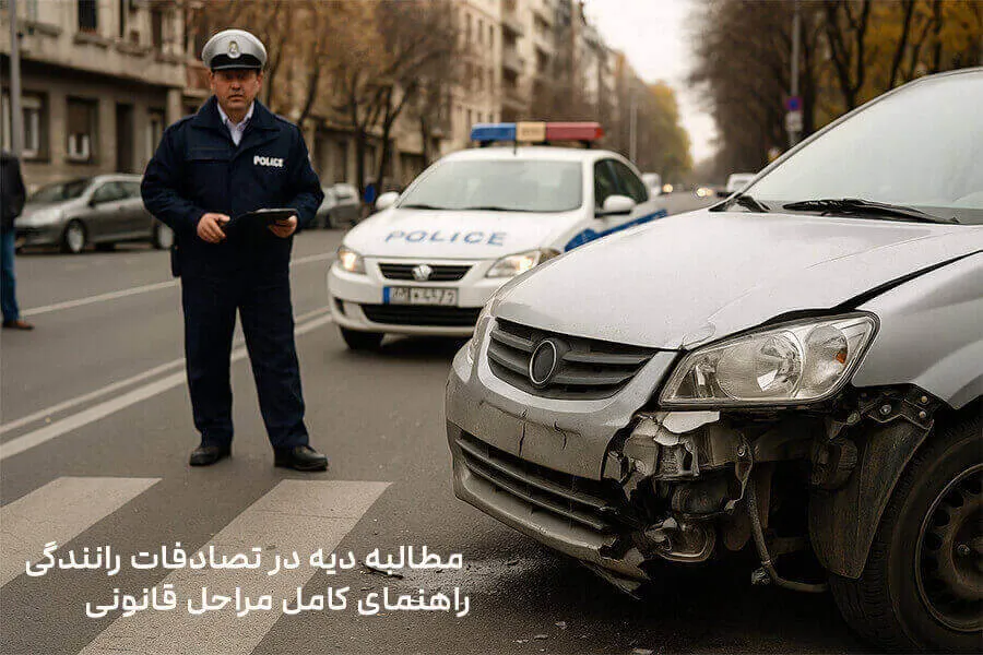 مطالبه دیه در تصادفات رانندگی